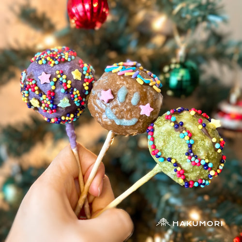 How to Make Festive Matcha, Milk Tea, and Taro Cake Pops | Easy Christmas Dessert Recipe 🎄🧋🍠