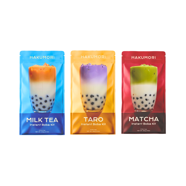 Best Sellers Bundle DIY Instant Bubble Tea Kit HAKUMORI
