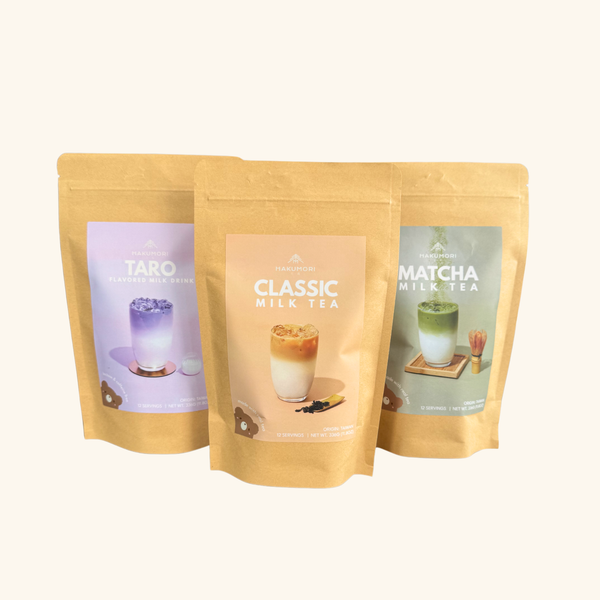 Best Sellers Powder DIY Instant Bubble Tea Kit HAKUMORI