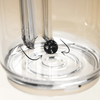 Clear Strawless Boba Tumbler (NEW) Bubble Tea Travel Tumblers HAKUMORI