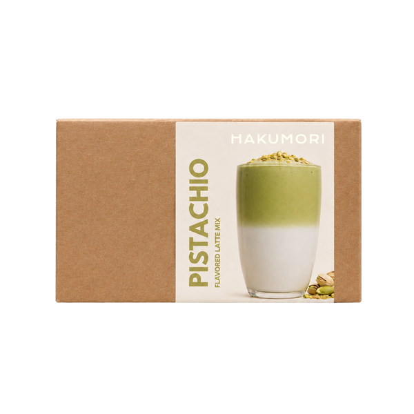 Pistachio Latte Boba Kit DIY Instant Bubble Tea Kit HAKUMORI