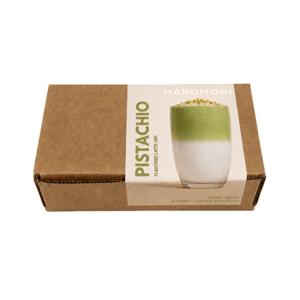 Pistachio Latte Boba Kit DIY Instant Bubble Tea Kit HAKUMORI